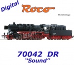 70042 Roco Parní lokomotiva 50 3014-3, DR - Zvuk