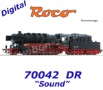 70042 Roco Steam locomotive 50 3014-3  of the DR - Sound