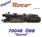 70048 Roco Steam locomotive  52.1591 of the OBB - Sound