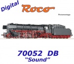 70052 Roco Steam locomotive 011 062 of the DB - Sound