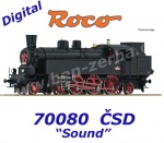 70080 Roco Parní lokomotiva řady 354.1 "Všudybylka", ČSD - Zvuk