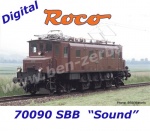 70090 Roco Elektrická lokomotiva  Ae 3/6ˡ 10700, SBB - Zvuk