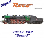 70112 Roco Parní lokomotiva  řady  Ty2 (ex DRB class 52), PKP - Zvuk