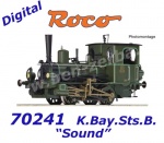 70241 Roco  Parní lokomotiva "CYBELE", K.Bay.Sts.B. - Zvuk