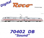 70402 Roco 2-dílný set: Elektrická vícedílná jednotka ICE 1 (řady 401), DB - Zvuk