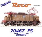 70467 Roco Elektrická lokomotiva  řady  E.432 “Trifase”, FS - Zvuk