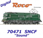 70471 Roco Elektrická lokomotiva  2D2 9128, SNCF - Zvuk