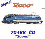 70488 Roco Elektrická lokomotiva řady 1216 Taurus "Railjet", ČD - zvuk
