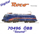 70496 Roco Elektrická lolkomotiva 1116 195 “Nightjet”, OBB - Zvuk