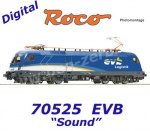 70525 Roco Elektrická lokomotiva  182 912, EVB Logistic - Zvuk