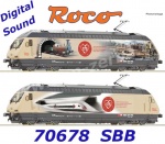 70678 Roco Electric locomotive Class Re 460  “175 years of Swiss Railways”, SBB  - Sound