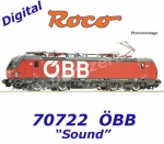 70722 Roco Elektrická lokomotiva 1293 085-7, ÖBB - Zvuk