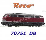 70751 Roco Diesel locomotive Class 215 of the DB