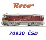 70920 Roco Motorová lokomotiva řady T478.1, ČSD