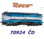 70924 Roco Dieselová lokomotiva 751 229-6 "Bardotka", ČD