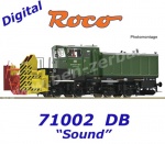 71002 Roco Dieselový rotační sněhový pluh Beilhack, DB - Zvuk