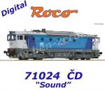 71024 Roco Diesel locomotive Class 754 of the CD - Sound