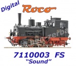 7110003 Roco Parní lokomotiva  řady 999, FS - Zvuk