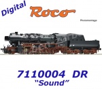 7110004 Roco Steam locomotive 52 8119 of the DR - Sound