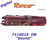 7110015 Roco Parní lokomotiva  10 001, DB - Zvuk