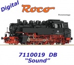 7110019 Roco Parní lokomotiva řady 086, DB - Zvuk