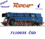 7110035 Roco Parní lokomotiva 477 0  Papoušek ,ČSD - Zvuk