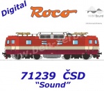 71239 Roco Electric locomotive S 499.2002 of the CSD - Sound