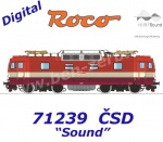71239 Roco Elektrická lokomotiva S 499.2002, ČSD - Zvuk