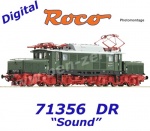 71356 Roco Elektrická lokomotiva  řady  254, DR - Zvuk