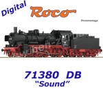 71380 Roco Steam locomotive 038 509-6 of the DB - Sound