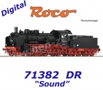 71382 Roco Parní lokomotiva 38 2471-1, DR - Zvuk