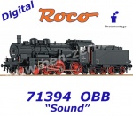 71394 Roco Parní lokomotiva 638.2692, OBB - Zvuk + Dynamická pára