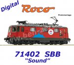 71402 Roco Elektrická lokomotiva řady 420 "Circus Knie", SBB - Zvuk