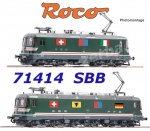 71414 Roco Set 2 elektrických lokomotiv Re10/10 (dvojitá trakce), SBB