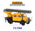 71766 Brekina IFA S 4000-1 Doka DL 25 servisní vůz s otočným žebříkem H0