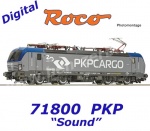 71800 Roco Elektrická lokomotiva  EU46-520 (Vectron MS), PKP Cargo - Zvuk