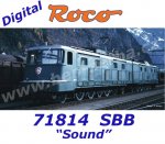 71814 Roco Elektrická lokomotiva řady Ae 8/14 11851, SBB, Zvuk