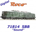 71814 Roco Elektrická lokomotiva řady Ae 8/14 11851, SBB, Zvuk