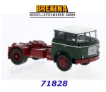 71828 Brekina Tahač LIAZ 706 SZM, tmavě zelená/červená, H0
