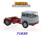 71830 Brekina Tahač LIAZ 706, šedá/tmavě červená, H0