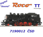 7190012 Roco TT Steam Locomotive Class 455.2 of the CSD - Sound