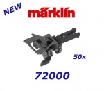 72000 Marklin TRIX Short coupling acc NEM 362, 50 pcs - New Type