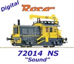 72014 Roco Diesel locomotive 265 "Sik" of the NS with crane - Sound