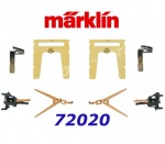 72020 Märklin Current-Conducting Close Coupler that Can Be Uncoupled, H0, 2 pcs