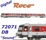 72071 Roco Dieselová motorová jednotka řady 628.4, DB "Sylt Shuttle plus" - Zvuk