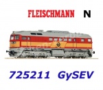 725211 Fleischmann N Diesel  locomotive Class M 62 of the GySEV
