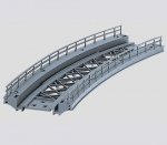 7267 Märklin Curved Ramp, Radius 360 mm