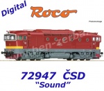 72947 Roco Diesel locomotive class T478.3 of the CSD - Sound