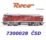 7300028 Roco Diesel locomotive T 478 1184 of the CSD