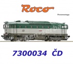 7300034 Roco Dieselová lokomotiva 750 275 "Brejlovec", ČD